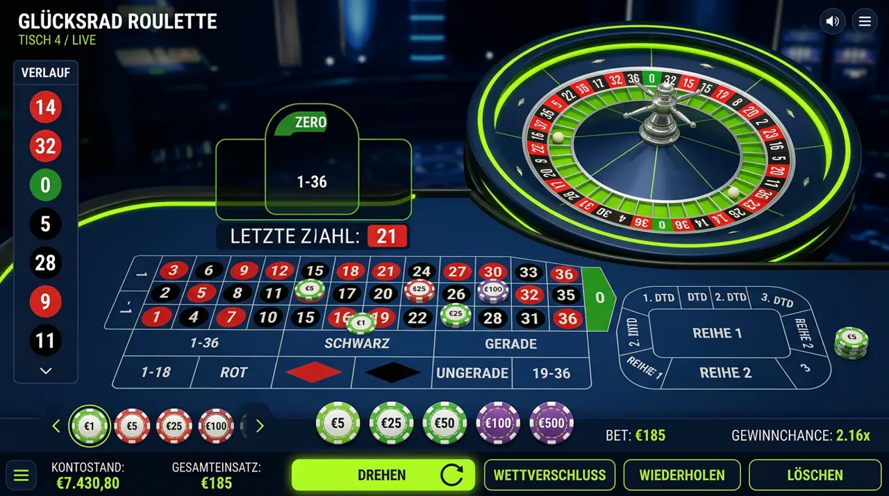Tisch- & Kartenspiele · Casinova